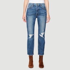 Frame Denim -Le Original high waist distressed
